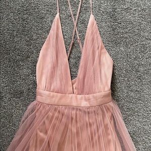 Blush Pink Maxi Dress